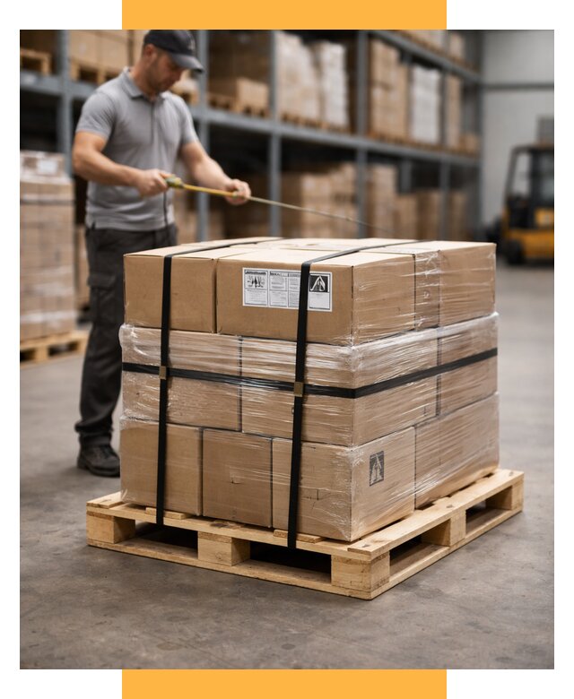 Упаковка и паллетирование грузов от 3581 р. | СетСервис-Квр