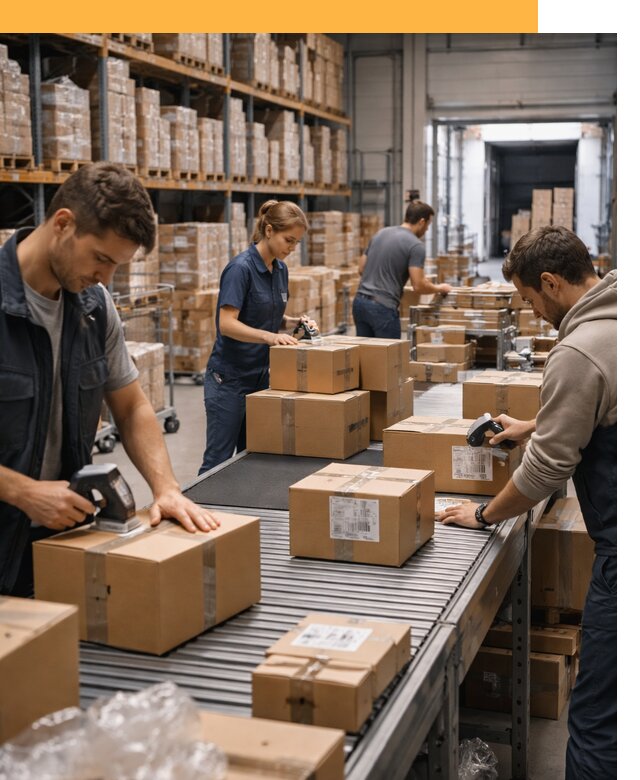 Доставка товаров для маркетплейсов от двери до склада от 7674