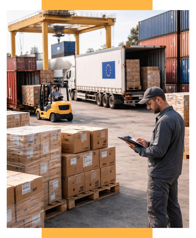 Доставка грузов из Европы от 12278 р., логистика СетСервис-Квр