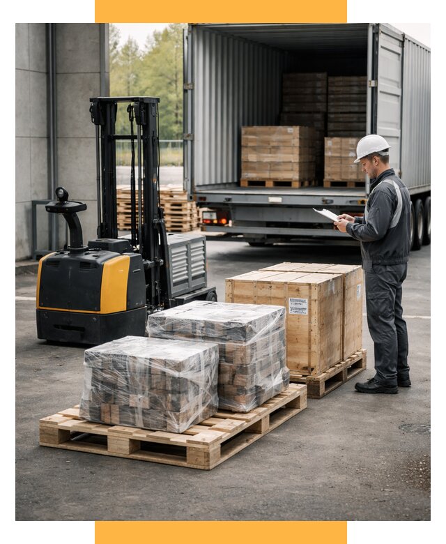 Доставка оборудования из Европы под ключ от 46044 р. | СетСервис-Квр