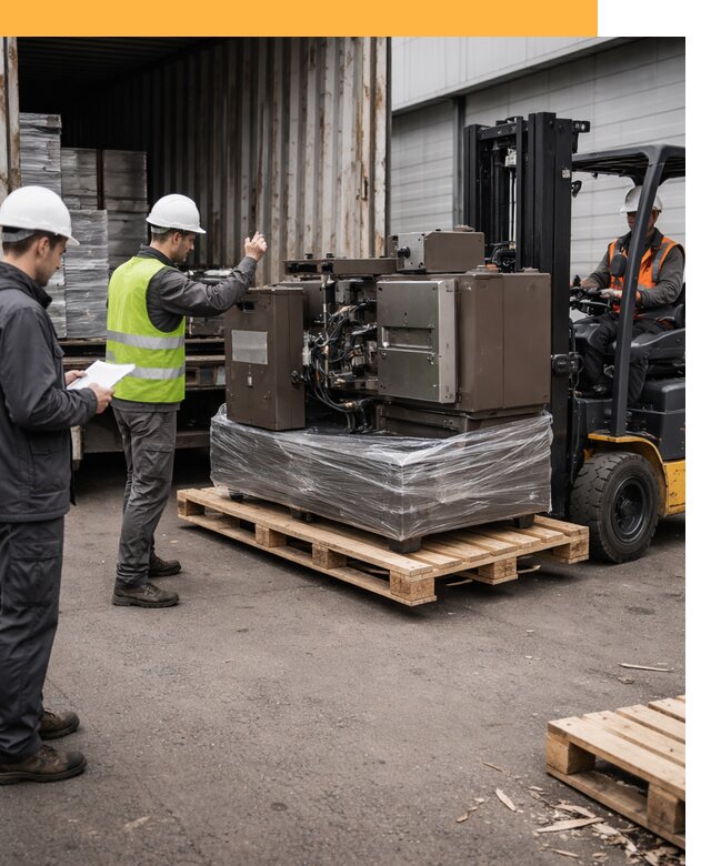 Доставка промышленного оборудования из Европы от 46044