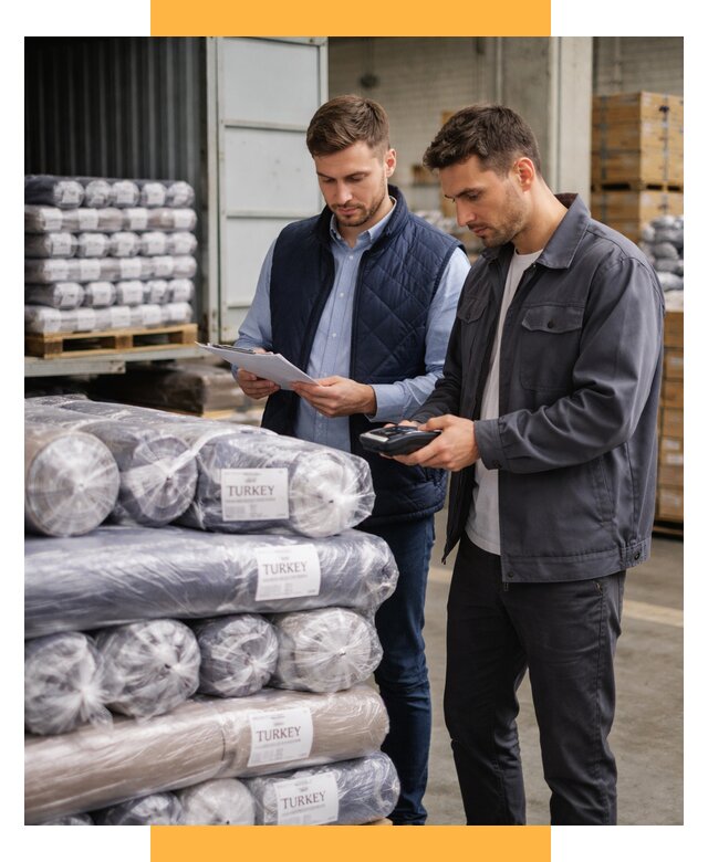 Доставка текстиля из Турции от 46044 р. под ключ, СетСервис-Квр