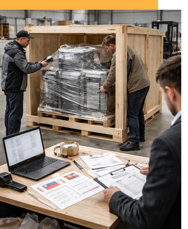 Доставка промышленного оборудования из США от 66508 руб