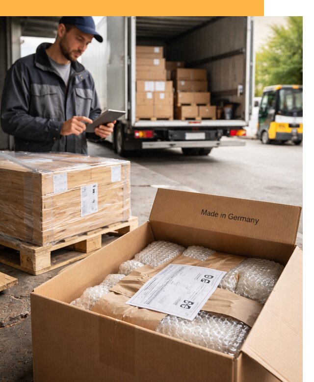 Доставка грузов из Германии от 46044 руб с таможенным оформлением