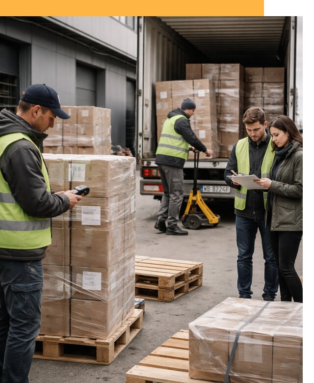 Доставка грузов из Польши: морем, авто и авиа от 7674