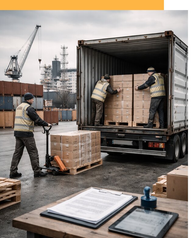 Доставка грузов из Латвии от 25580 руб, морская, авто, авиа