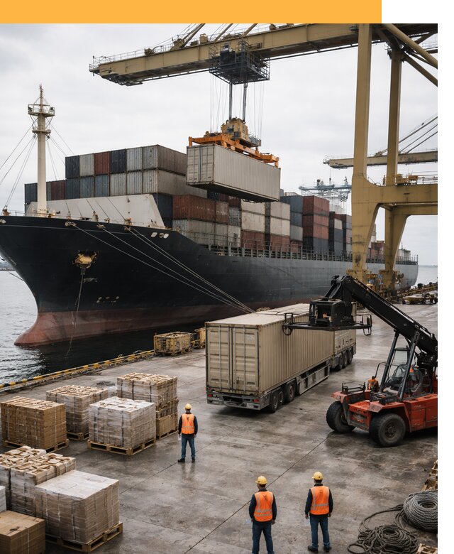 Морские перевозки из Индии: доставка FCL/LCL, таможня от 122784