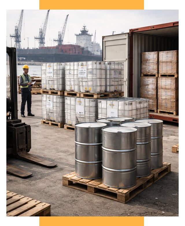 Доставка химического сырья из Индии от 255800 р. | СетСервис-Квр