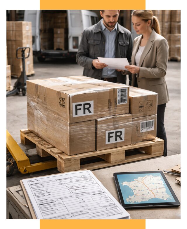 Доставка грузов в Францию от 25580 р., логистика СетСервис-Квр