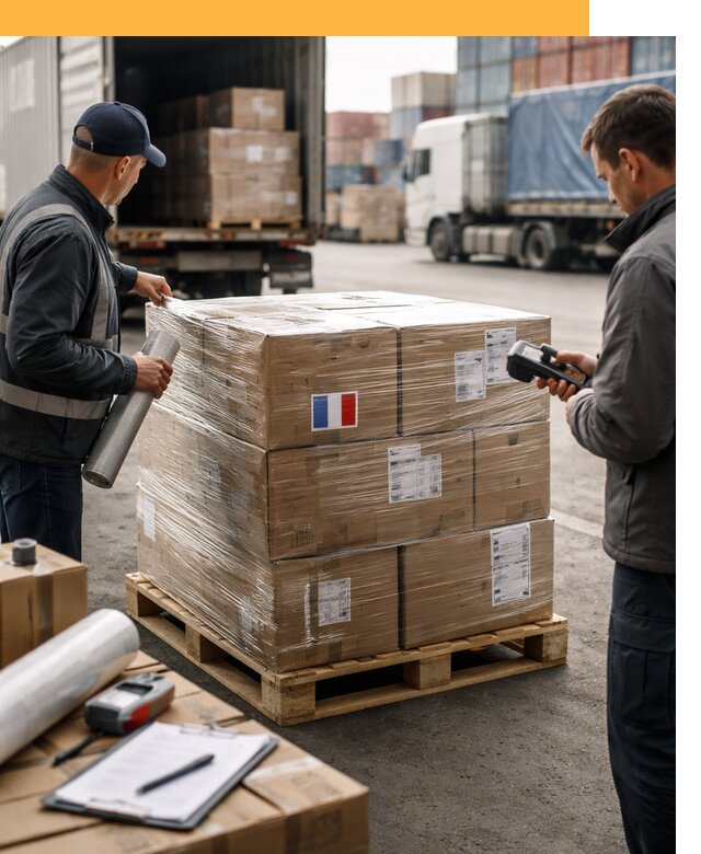 Доставка грузов во Францию от 25580 быстро и надежно