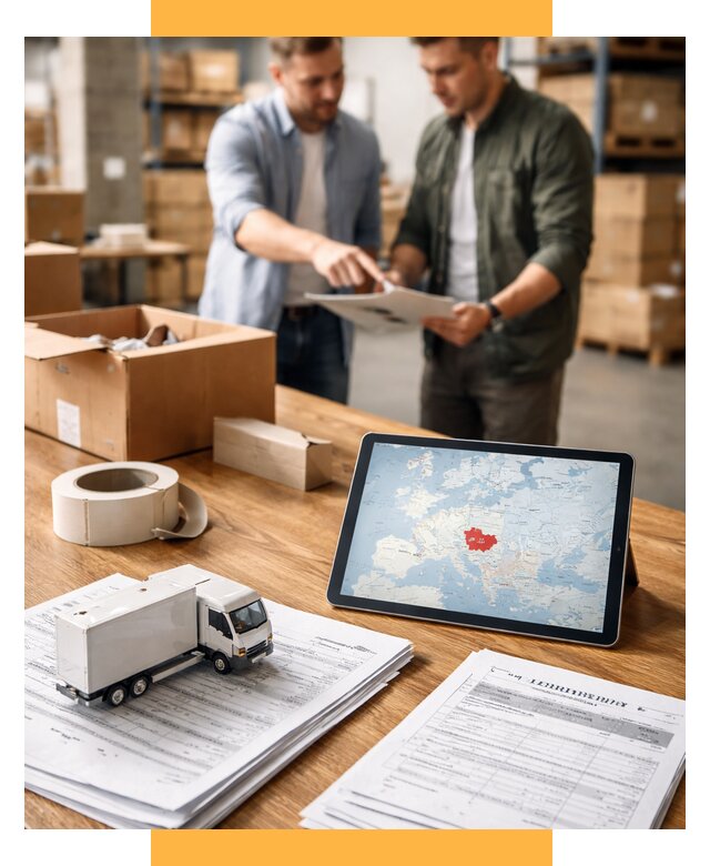 Доставка грузов в Чехию от 35812 р. - логистика СетСервис-Квр