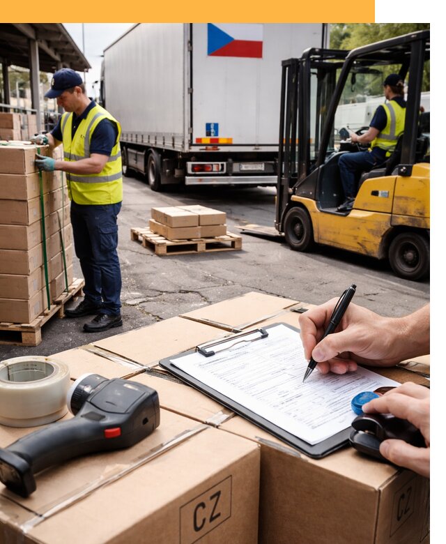 Доставка грузов в Чехию от 35812 руб, международные перевозки