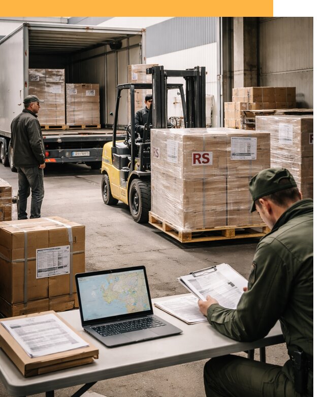 Доставка грузов в Сербию от 46044 руб, международные перевозки