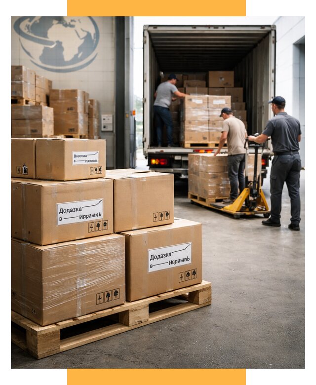 Доставка грузов в Израиль и экспорт от 46044 р. СетСервис-Квр