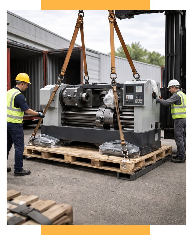 Перевозка станков и таможня от 61392 р. | СетСервис-Квр логистика