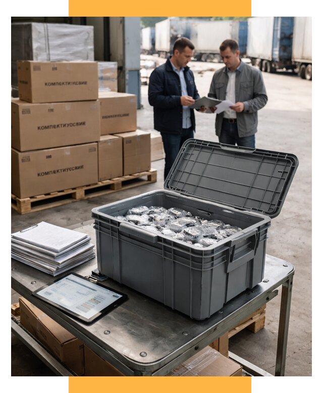 Перевозка комплектующих из Китая от 6651 р. | СетСервис-Квр