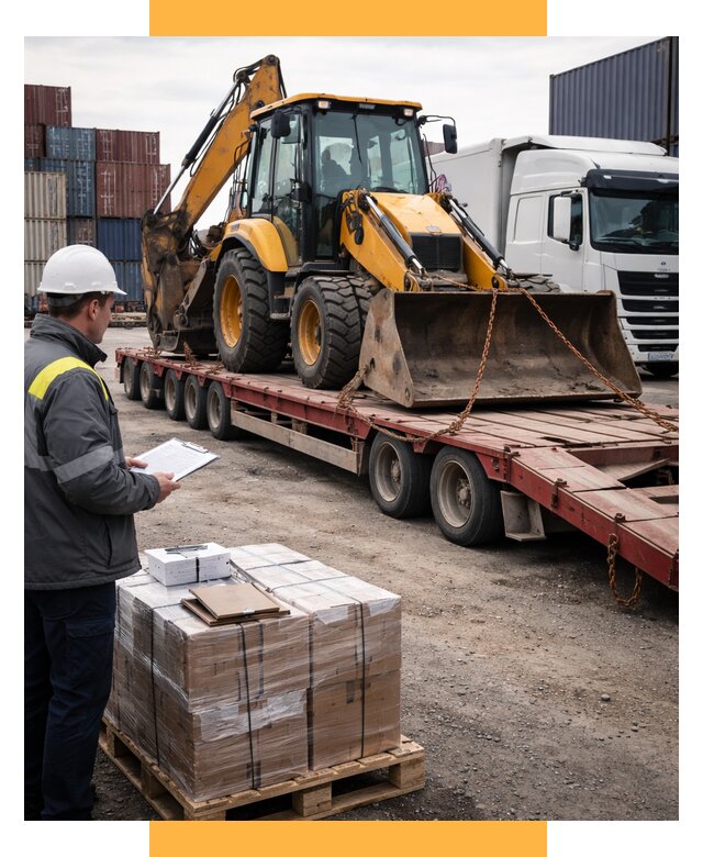 Международная перевозка спецтехники от 46044 р., СетСервис-Квр