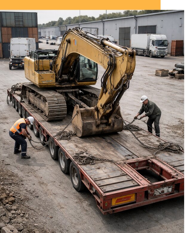 Перевозка спецтехники по России и миру от 46044 руб