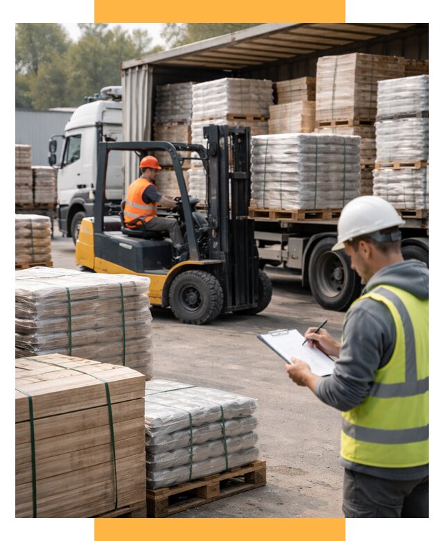 Перевозка строительных материалов от 5628 р. | СетСервис-Квр