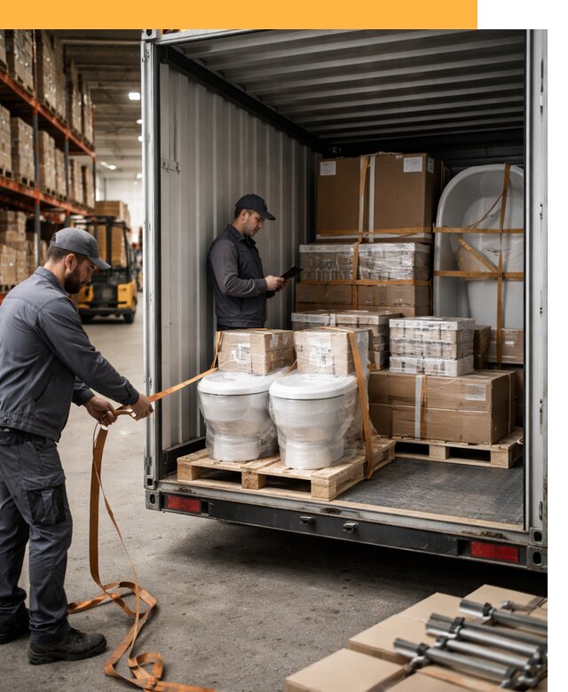 Перевозка сантехнического оборудования по России и миру от 1842