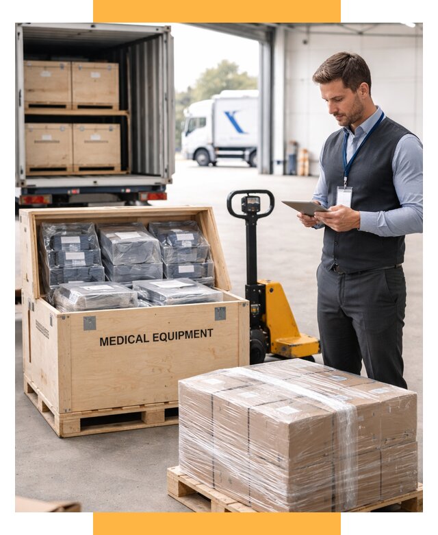 Перевозка медицинского оборудования от 15348 р. в СетСервис-Квр