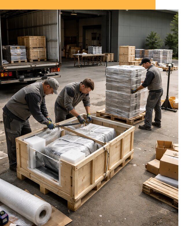 Перевозка выставочных грузов по миру от 25580 руб за м2 с таможней