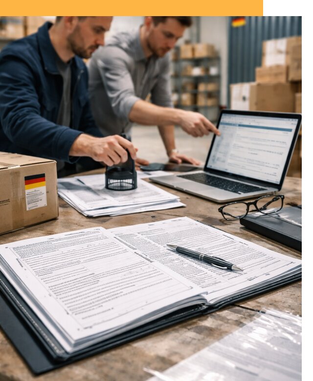 Таможенное оформление грузов из Германии от 9209 руб.