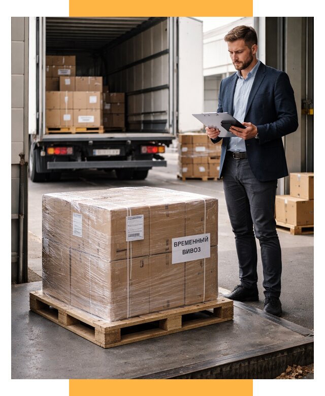 Временный вывоз товаров под ключ от 8186 р. | СетСервис-Квр
