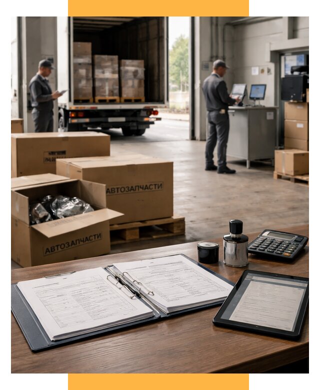 Таможенное оформление автозапчастей под ключ от 8697 р., СетСервис-Квр