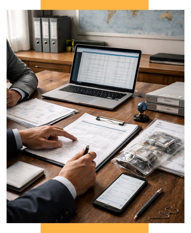 Проверка поставщика за рубежом от 8697 р. | СетСервис-Квр аудит