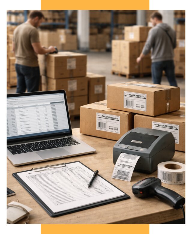 Маркировка импортных товаров от 4604 р. под ключ, СетСервис-Квр