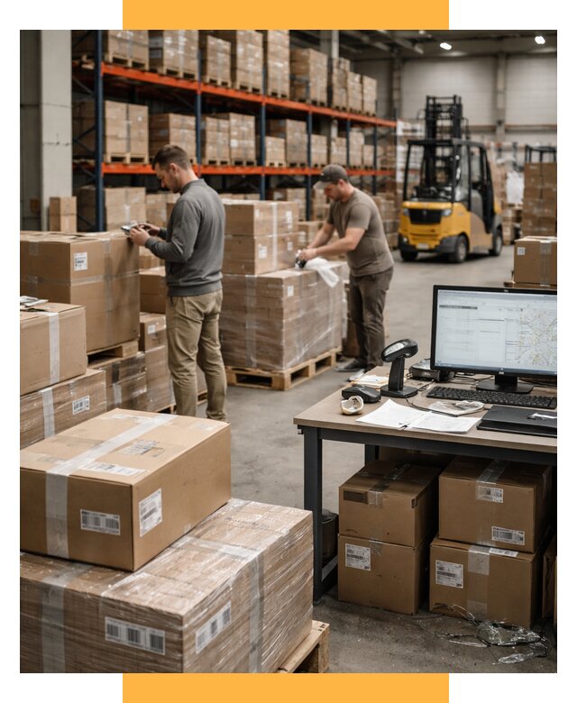 Склад консолидации в Европе от 6651 р., услуги СетСервис-Квр